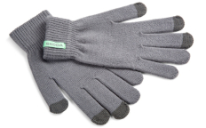 Перчатки мужские серые SKODA (000084340G8XP)