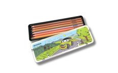 Олівці для розмальовок SKODA (к-т 6шт.) (6U0087558B)