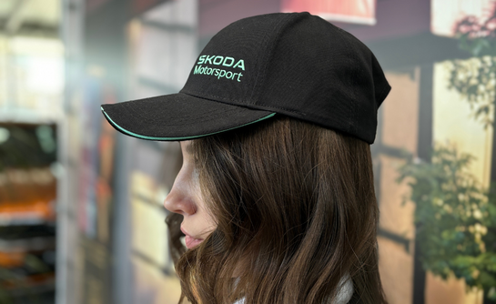 Бейсболка SKODA Motorsport чорна (000084300BD) 1