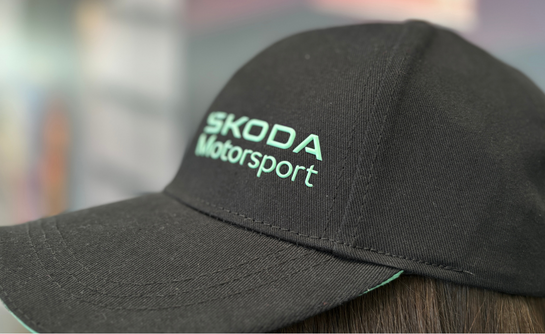 Бейсболка SKODA Motorsport чорна (000084300BD) 2