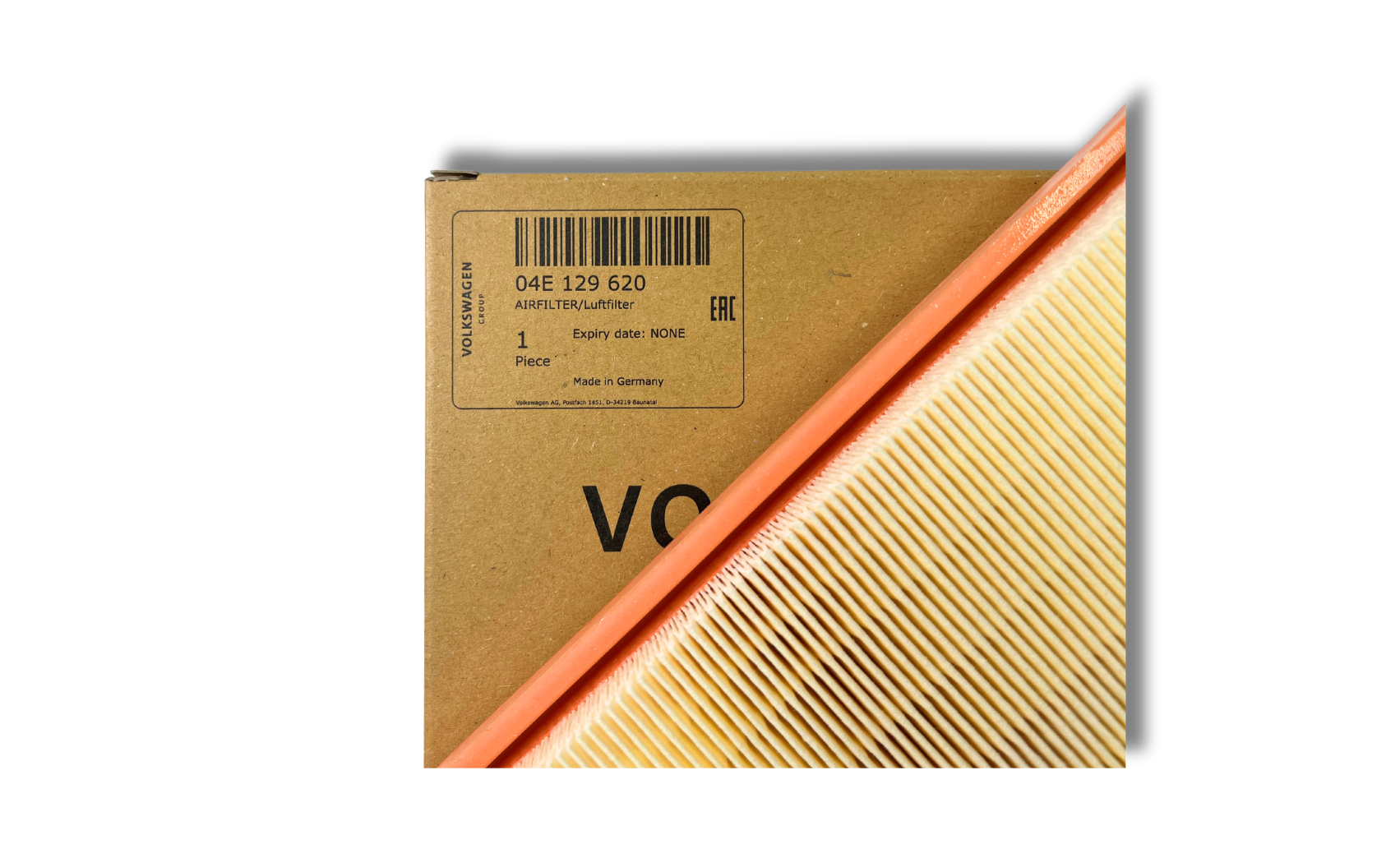 Фильтр воздушный двигателя (04E129620) 3