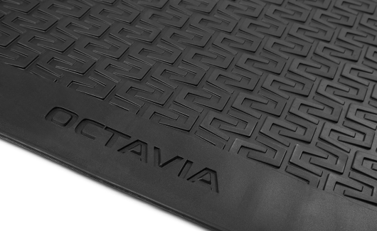 Ковер багажника резиновый (5E9061160) 3