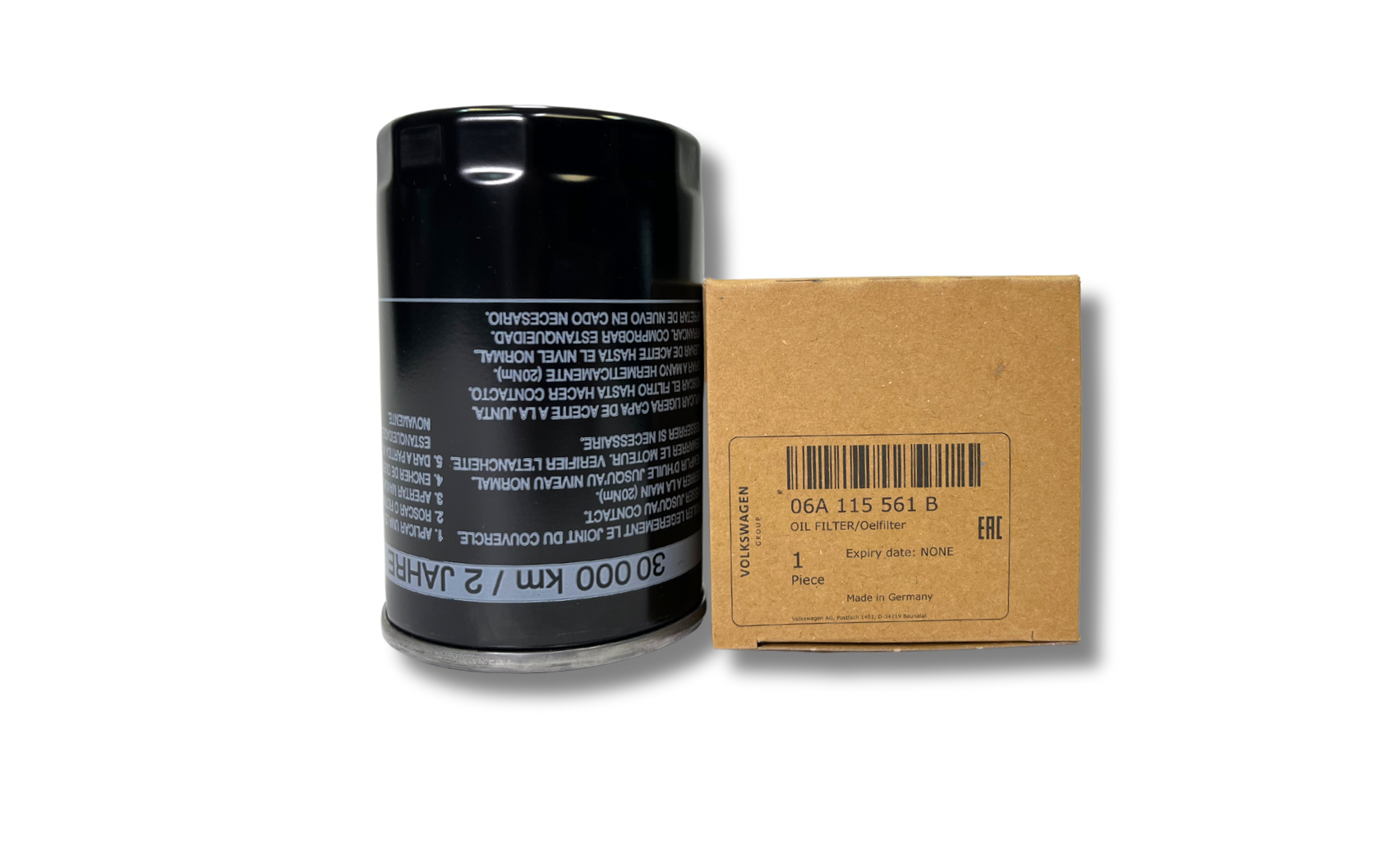 Фільтр мастила (06A115561B) 3