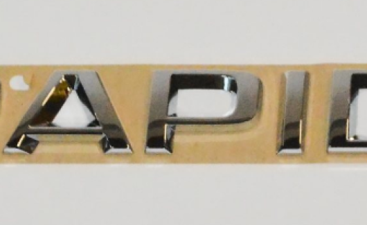 Надпись хром OCTAVIA (5JA853687A2ZZ) 1