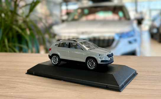 Модель Karoq Metal Grey 1:43 (5A7099300F7A) 5