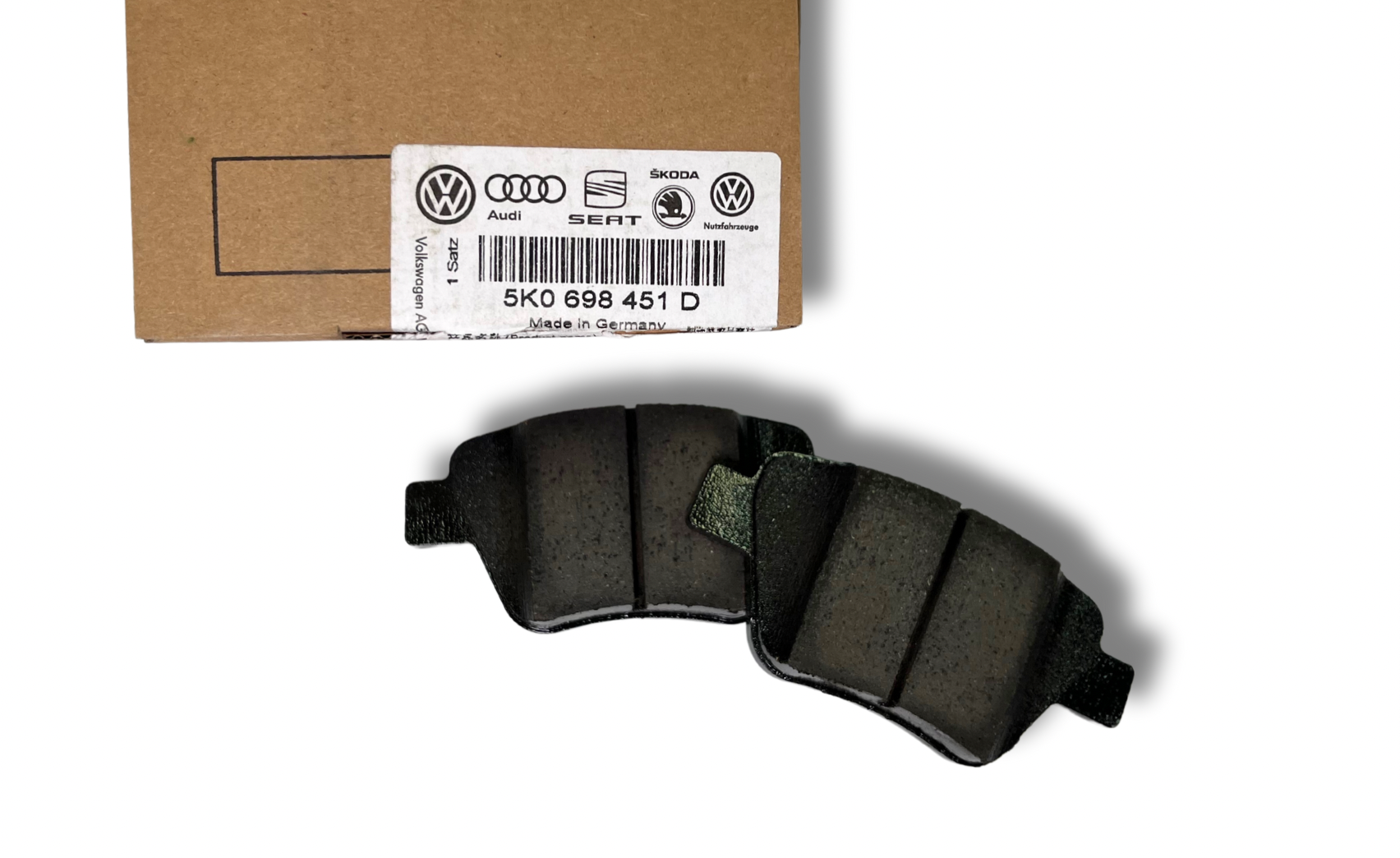Колодки гальм зад. (5K0698451D) 1