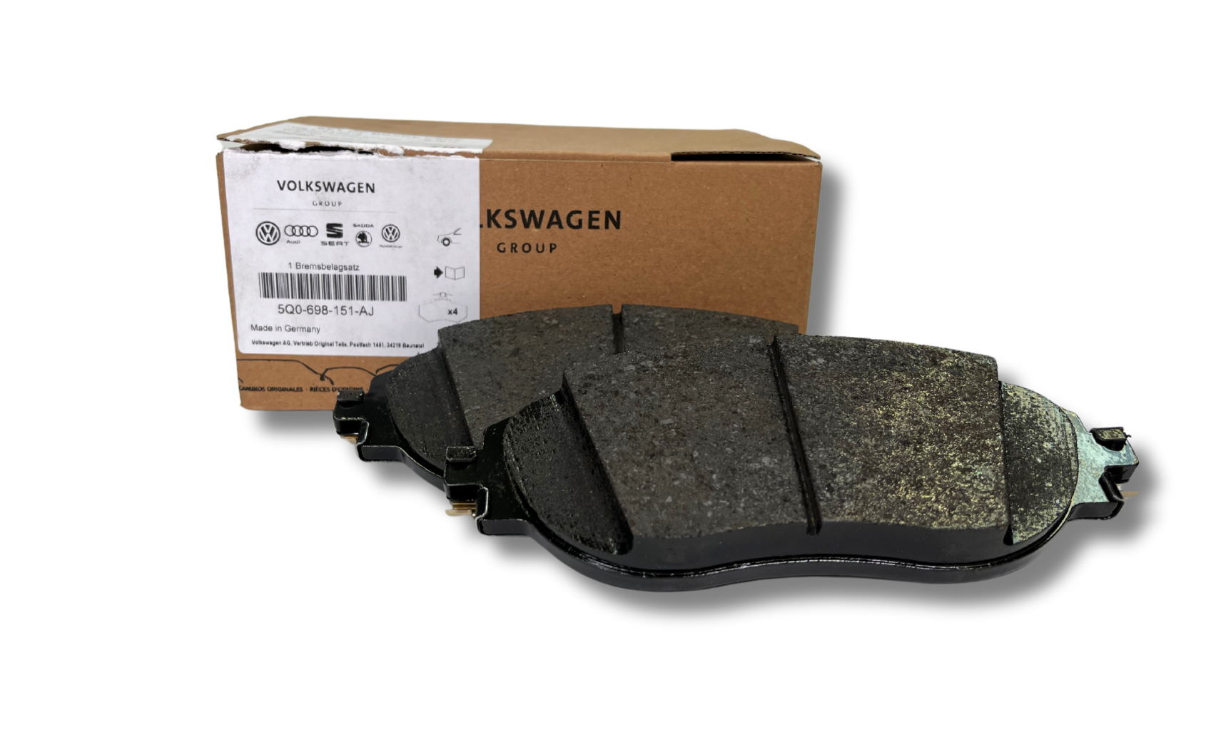 Колодки гальм передні (5Q0698151AJ) 1