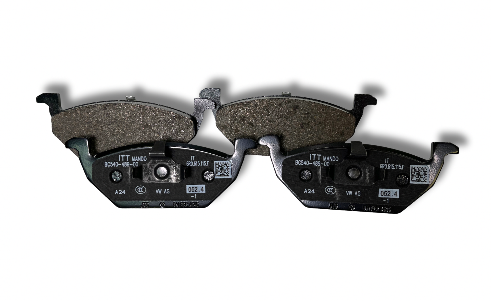 Колодки тормозов передние (6C0698151D) 3