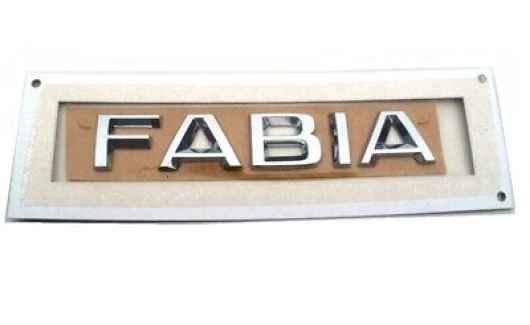 Надпись Skoda Karoq ЧЕРНАЯ (5J6853687AA2ZZ) 1