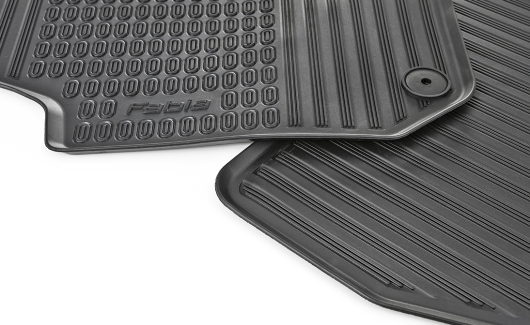 Килимок гумовий для Fabia II (к-т, 2 шт.) (5J1061551) 1